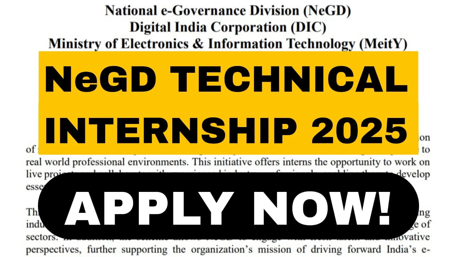 NeGD Technical Internship 2025